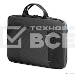 Сумка для ноутбука Сумка Continent CC-205GB(нейлон, серый, с голубой отстрочкой, 15,6''), фото6