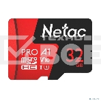 Флеш карта MicroSD card Netac P500 Extreme Pro 32GB, retail version w/SD adapter, фото6