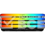 Оперативная память Kingston Fury Beast, DDR4, 32GB (4x8GB), 3600MHz, CL17, с радиаторами, RGB, черный, фото3