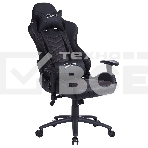 Кресло игровое Cactus CS-CHR-0099BLR черный/красный, сиденье черный/красный, эко.кожа, с подголов. крестовина металл, пластик черный, фото8