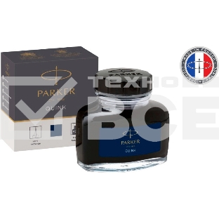 Флакон с чернилами Parker Quink Z13 (CW1950378) черный/синие чернила 57мл для ручек перьевых