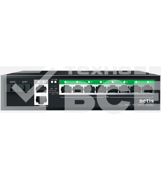 Коммутатор NETIS P112GS 12PORT 10/100/1000M POE