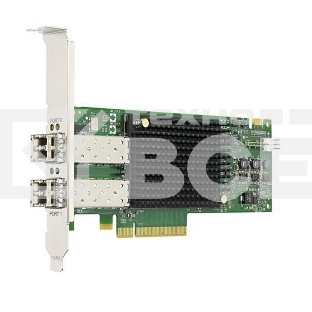 Контроллер Emulex LPe31002-M6-D, Dual Port 16GB Fibre Channel HBA, Full Height +  Low Profile brackets incl.