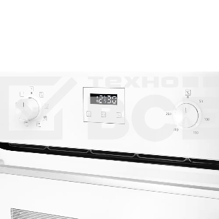 Встраиваемый духовой шкаф Monsher MOE 6183 W 60 см, 8 режимов, High-Tech, 70 л, гидролизная очистка, белый