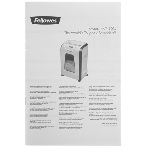 Шредер Fellowes PowerShred 15С белый (секр.P-4) фрагменты 15лист. 19лтр. скрепки скобы пл.карты, фото6