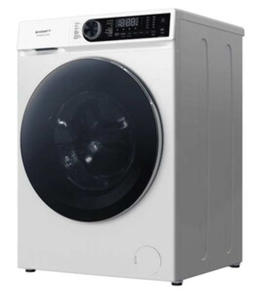 Стиральная машина Kraft KF-MDDS10123W белый, загрузка фронтальная 10.5 кг, 1200 об/мин, класс A+++