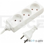 Бытовой удлинитель СТАРТ С/У S 3x1 --40dg, фото 1