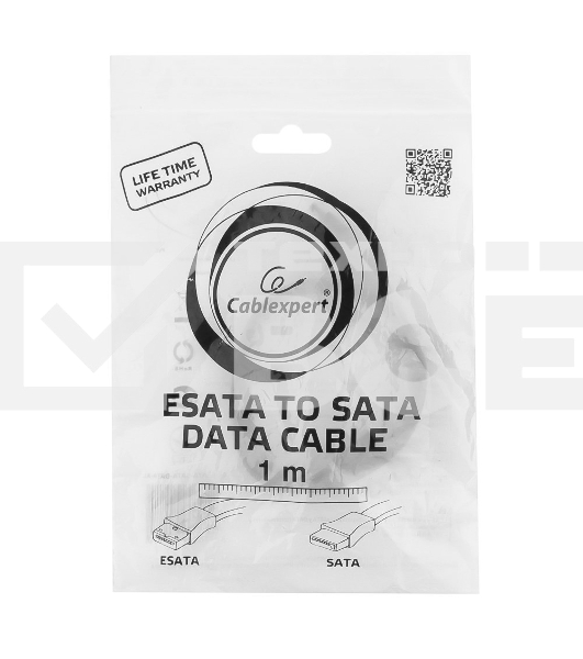 Кабель Кабель интерфейсный eSATA-SATA Gembird 100см, 7pin/7pin, пакет(CC-ESATA-SATA-DATA-XL)