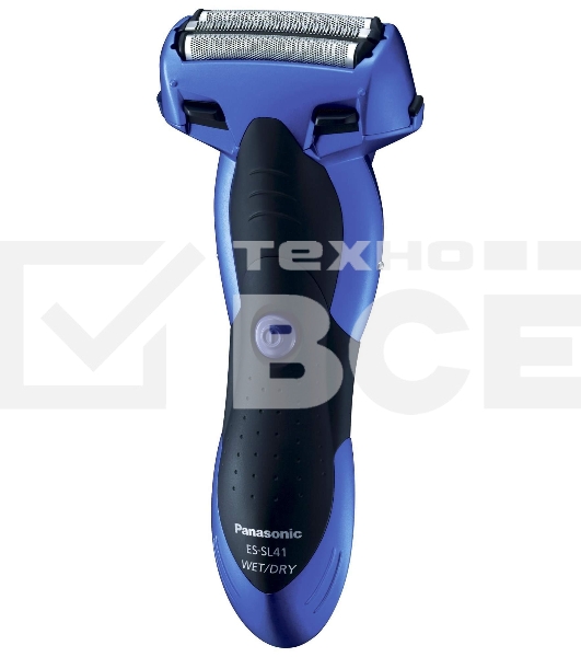 Бритва сетчатая Panasonic ES-SL41A520 реж.эл.:1 питан.:аккум. синий/черный