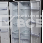 Холодильник Hyundai CS5003F черное стекло двухкамерный Side by Side 331/165л морозилка сбоку, фото8