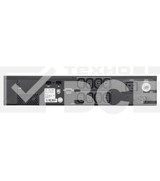 Источник бесперебойного питания Powercom Smart King Pro+ SPR-3000 LCD 2400Вт 3000ВА черный