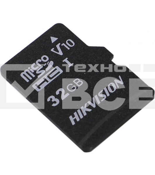 Флеш карта microSDHC 32GB Hikvision HS-TF-C1(STD)/32G/ZAZ01X00/OD