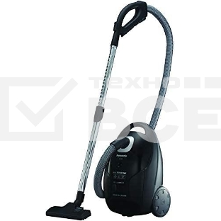 Пылесос Panasonic MC-CJ913K черный, 380/2000 Вт, уборка сухая, пылесборник мешок 6 л