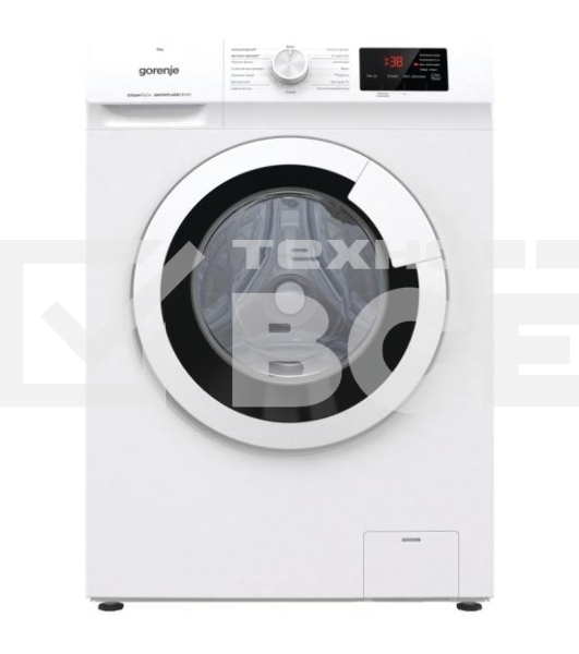 Стиральная машина Gorenje WHE60SFS белый загр. фронтальная макс.: 6 кг 1000об/мин класс: А+++