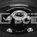 Колесо PALISAD 68970  пневм. 4.10/3.50–4 с несим.ступ. d260мм. подш. внут.диам. 20мм. длина оси - 5, фото 1
