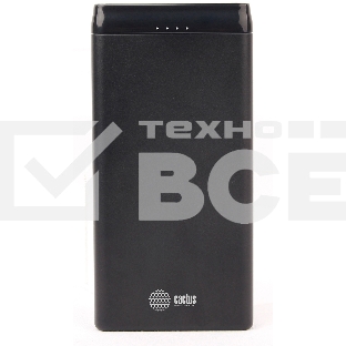 Портативный аккумулятор Cactus CS-PBFSFT-10000 Li-Pol 10000mAh 2.1A+2.1A черный 2xUSB