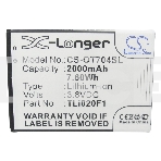 Аккумулятор CameronSinoCS-OT704SL TLi020F1 для Alcatel One Touch 7040, 7041, 6036, 5042 3.8V / 2000mAh / 7.60Wh, фото 1