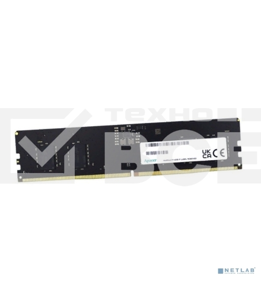 Оперативная память Apacer, DDR5, 8Gb (1x8Gb), 4800MHz, CL40, RTL