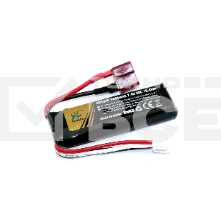 Аккумулятор Li-Pol 7.4v 501855 1400mah разъем T-plug
