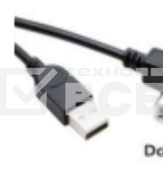 Кабель USB  2.0 на  USB-B угол вниз 5 м