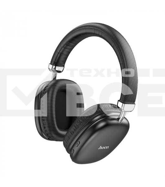 Беспроводные/проводные наушники Hoco W35 черный, полноразмерные, Bluetooth + проводной, до 40 ч.