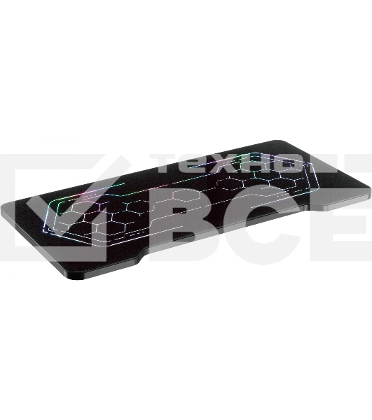 Столешница Cactus CS-DT-RGB-HEX 120x60x2.8см черный