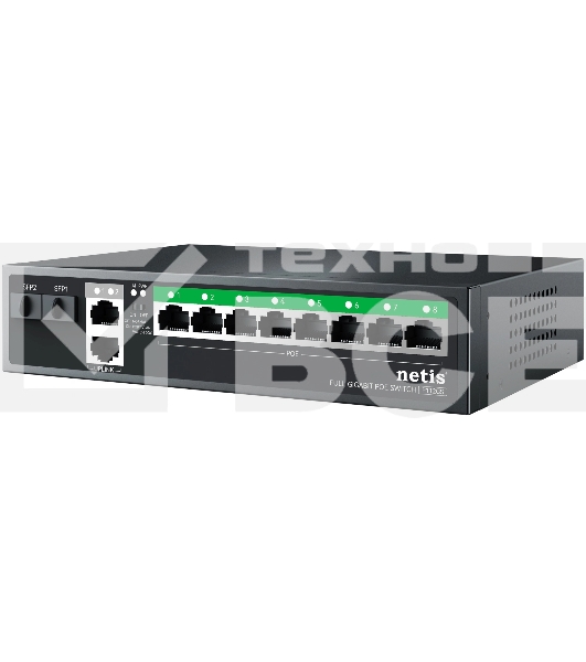 Коммутатор NETIS P112GS 12PORT 10/100/1000M POE