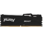 Оперативная память Kingston Fury Beast Black, DDR5, 32Gb (1x32 GB), 5200 MHz, CL40, радиатор, RGB, черный, фото10