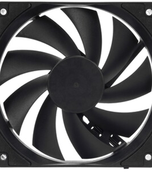 Вентилятор для корпуса Digma DFAN-90 черный, 90 мм, 1800 об/мин, 23 дБ, 3 pin