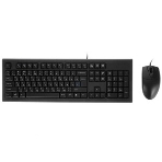 Комплект клавиатура+мышь A4Tech KR-8520D проводной, USB, 1200 DPI, чёрный, фото24