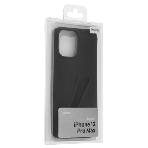 Чехол (клип-кейс) BoraSCO Silicone Case для Apple iPhone 13 Pro Max черный (матовый), фото6