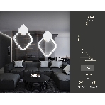 Светильник Ambrella light FL5255 WH белый 11W 4200K 252*20*1200 (без ПДУ), фото4