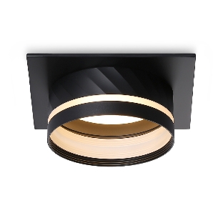 Светильник Ambrella light TN5222 BK черный GX53 110*110*50