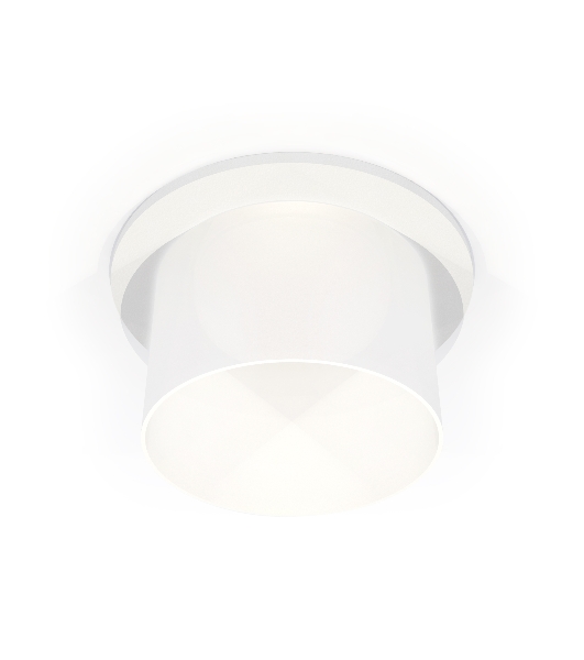 Комплект встраиваемого светильника Ambrella light XC6512067 SWH/FR белый песок/белый матовый MR16 GU5.3 (C6512, N6252)