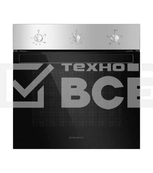 Шкаф духовой газовый Maunfeld EOGC604S, встраиваемый