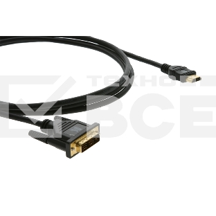 Кабель   Kramer C-HM/DM-15 HDMI-DVI (Вилка - Вилка), 4,6 м