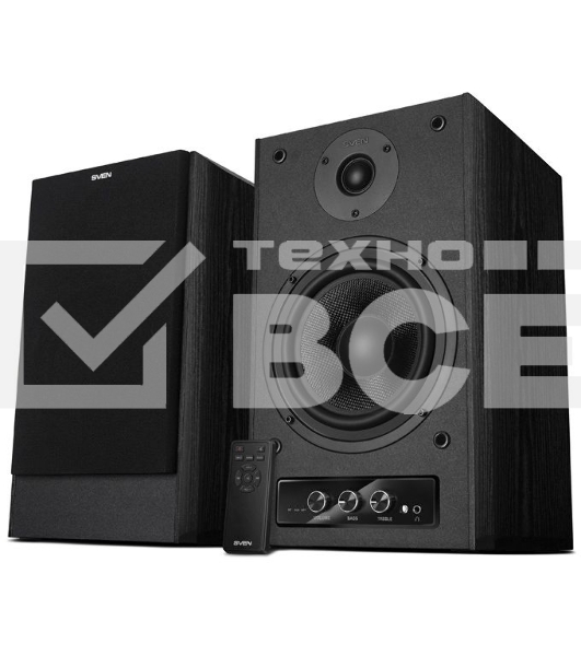 Колонки SVEN АС MC-30, черный (200 Вт, Bluetooth, пульт, Optical)