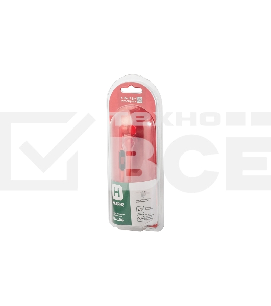 Наушники Harper HV-106 черный