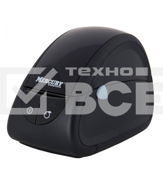 Принтер наклеек Mertech MPRINT LP80 EVA прямая термопечать, 203 dpi, 100 мм/сек, RS-232, USB, чёрный