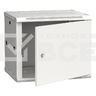 Шкаф ITK LWR3-06U64-MF LINEA W 6U 600x450 мм дверь металл, RAL7035 [LWR3-06U64-MF]
