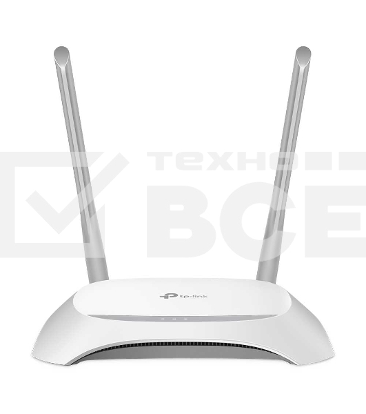 Роутер беспроводной TP-Link TL-WR840N N300 10/100BASE-TX белый