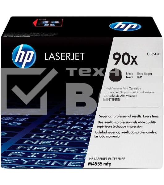 Картридж лазерный HP CE390X черный LJ M4555MFP/ LJ 602/LJ 603 (24 000 стр)