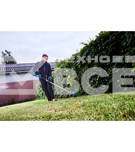 Триммер электрический Makita DUR190LZX3 аккум. неразбор.штан. реж.эл.:леска