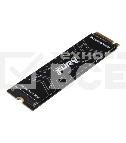 Накопитель SSD Kingston Fury Renegade, 1Tb, PCIe 4.0 x4, M.2 2280, NVMe, R/W 7300/6000, с радиатором