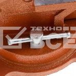 Тиски слесарные Sparta 100мм поворотные с наковальней, фото8