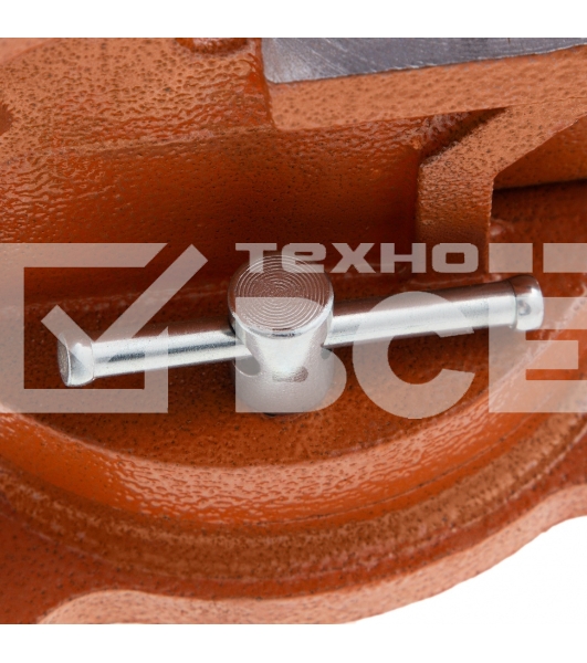 Тиски слесарные Sparta 100мм поворотные с наковальней