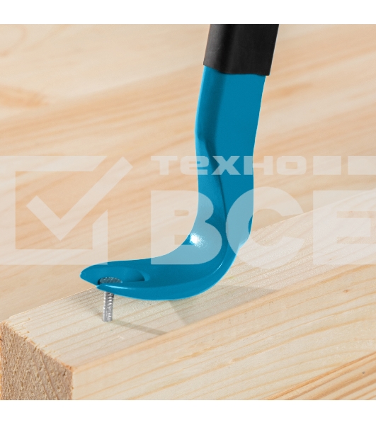 Лом-гвоздодер Gross обрезиненная рукоятка, 300x22x14 мм