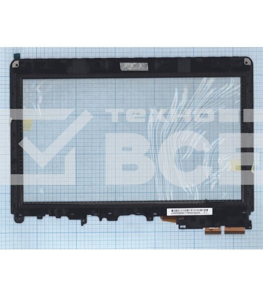 Сенсорное стекло (тачскрин) для Lenovo Thinkpad S230U, черное