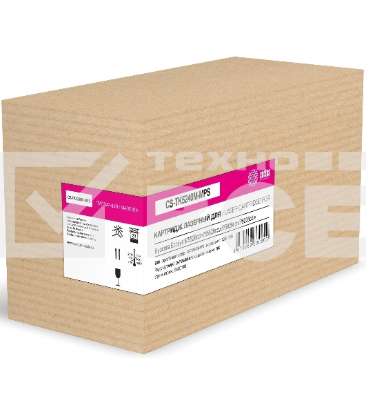 Картридж лазерный Cactus CS-TK5240M-MPS (TK-5240M) пурпурный (6000 стр.) для Kyocera Ecosys M5526cdn/M5526cdw/P5026cdn/P5026cdw