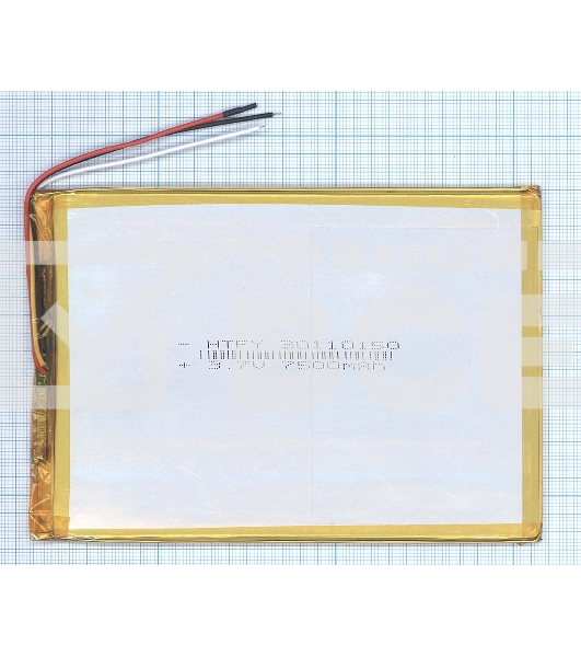 Аккумулятор Li-Pol (батарея) 3*110*150мм 3pin 3.7V/7500mAh